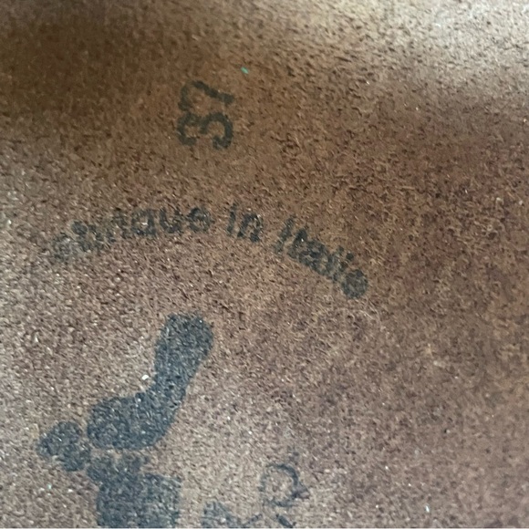 Bionatura Suede Cork Comfort Italy Boho Flower Garden Girl Cottagecore 6 Sandals - Picture 10 of 11